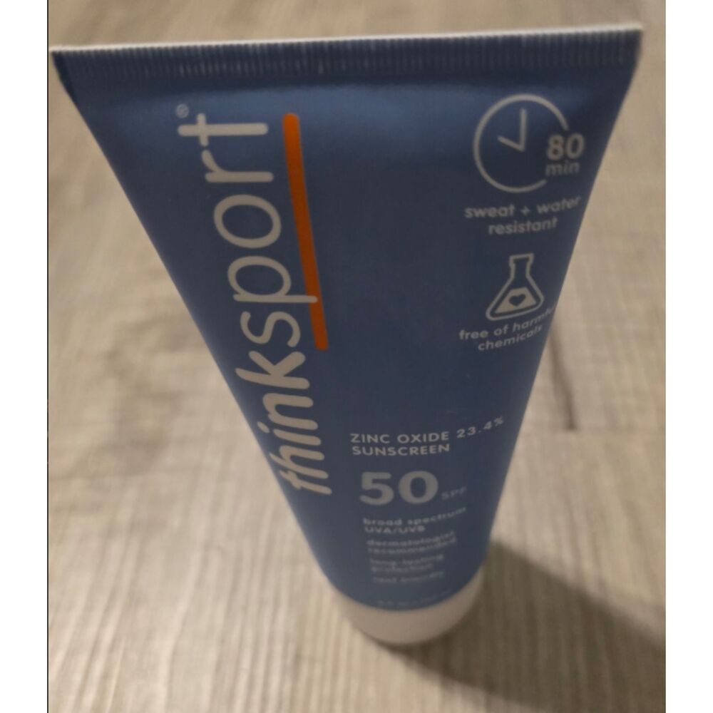 Brand New Thinksport Mineral Sunscreen Lotion SPF 50 Broad Spectrum 3 Fl Oz